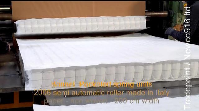 bonnel pocket automatic roll packing